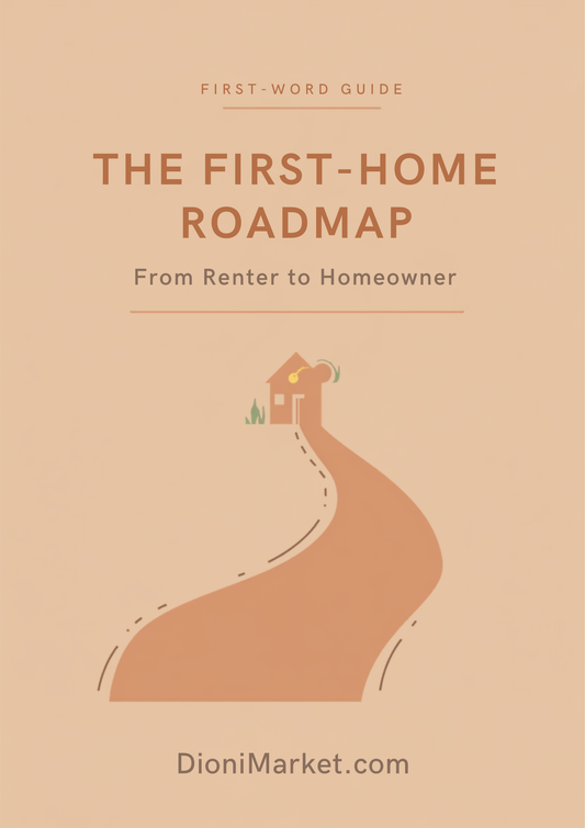 The First-Home Roadmap cover