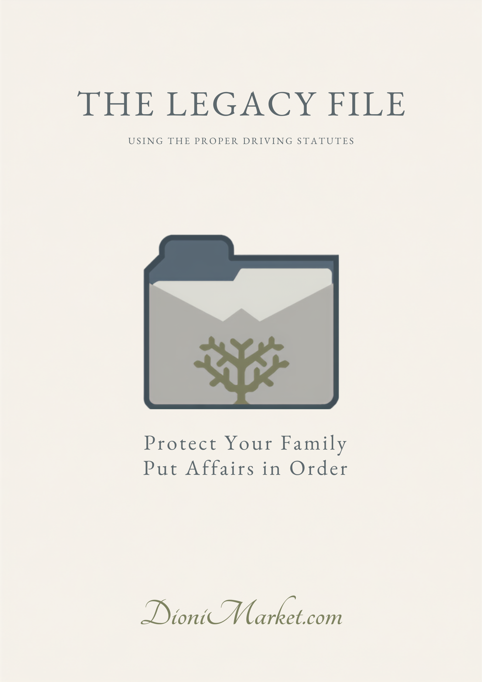 The Legacy File cover