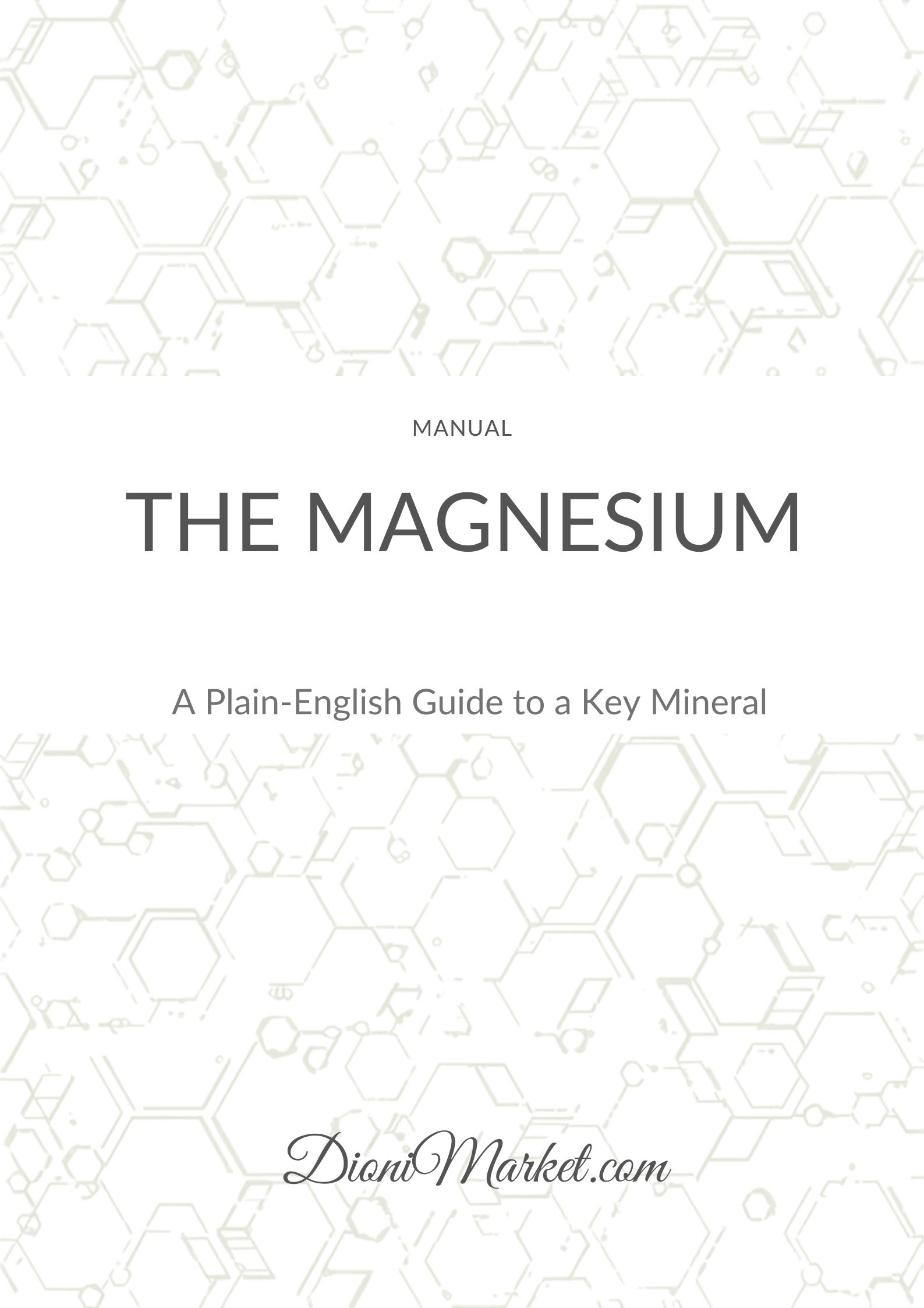 The Magnesium Manual cover