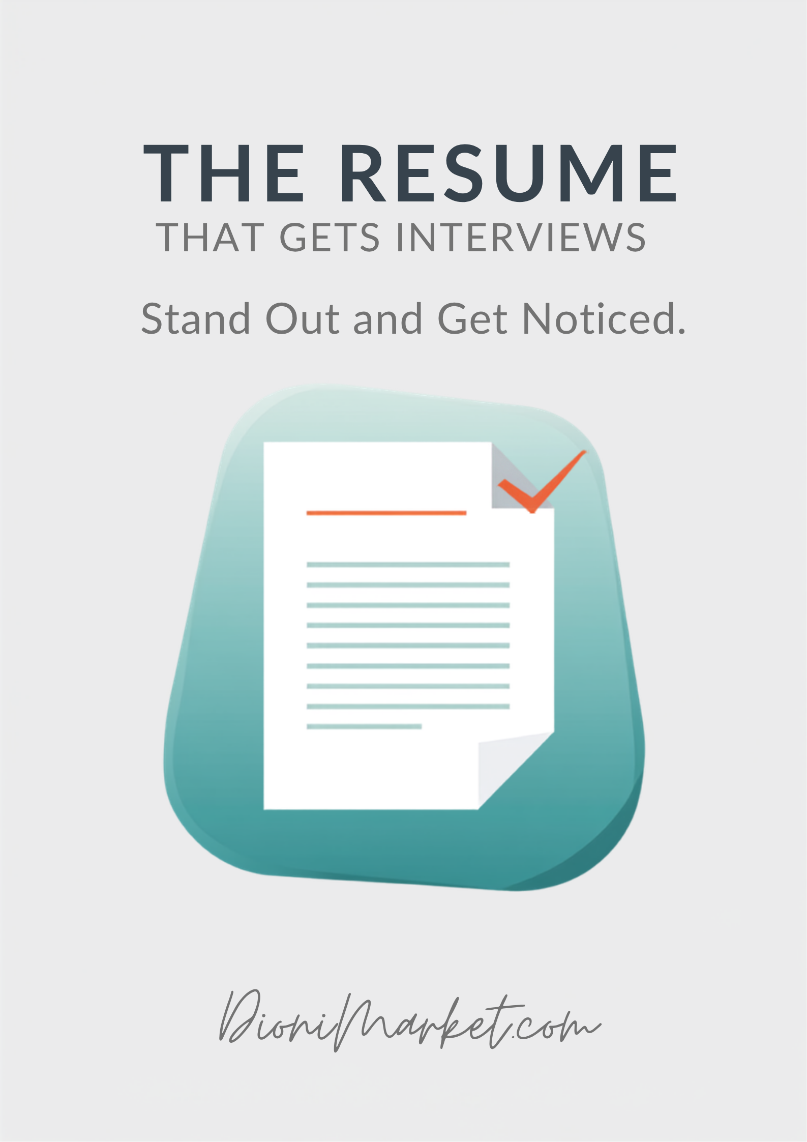 The Resume That Gets Interviews cover