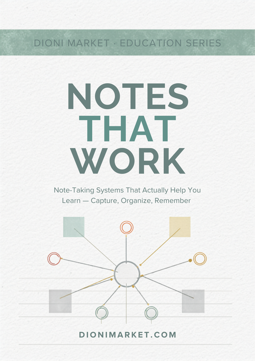 Notes That Work cover