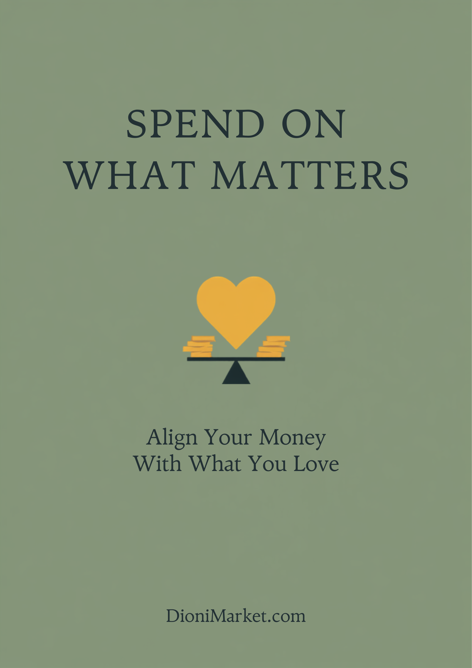 Spend on What Matters cover