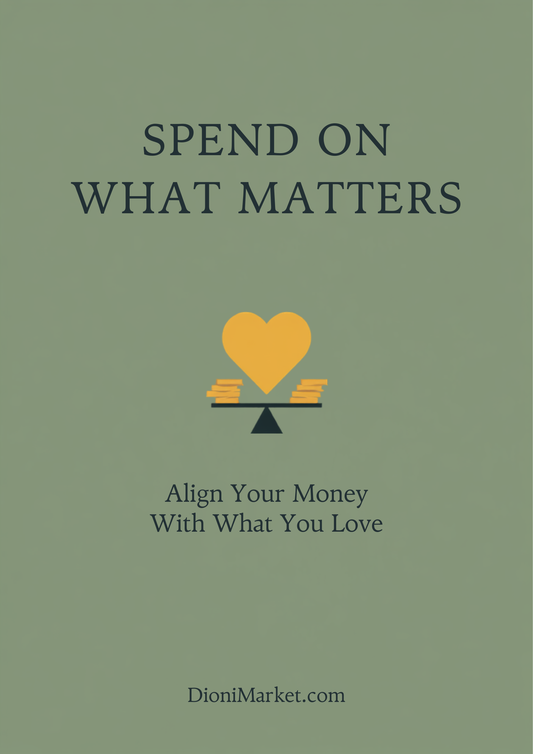 Spend on What Matters cover