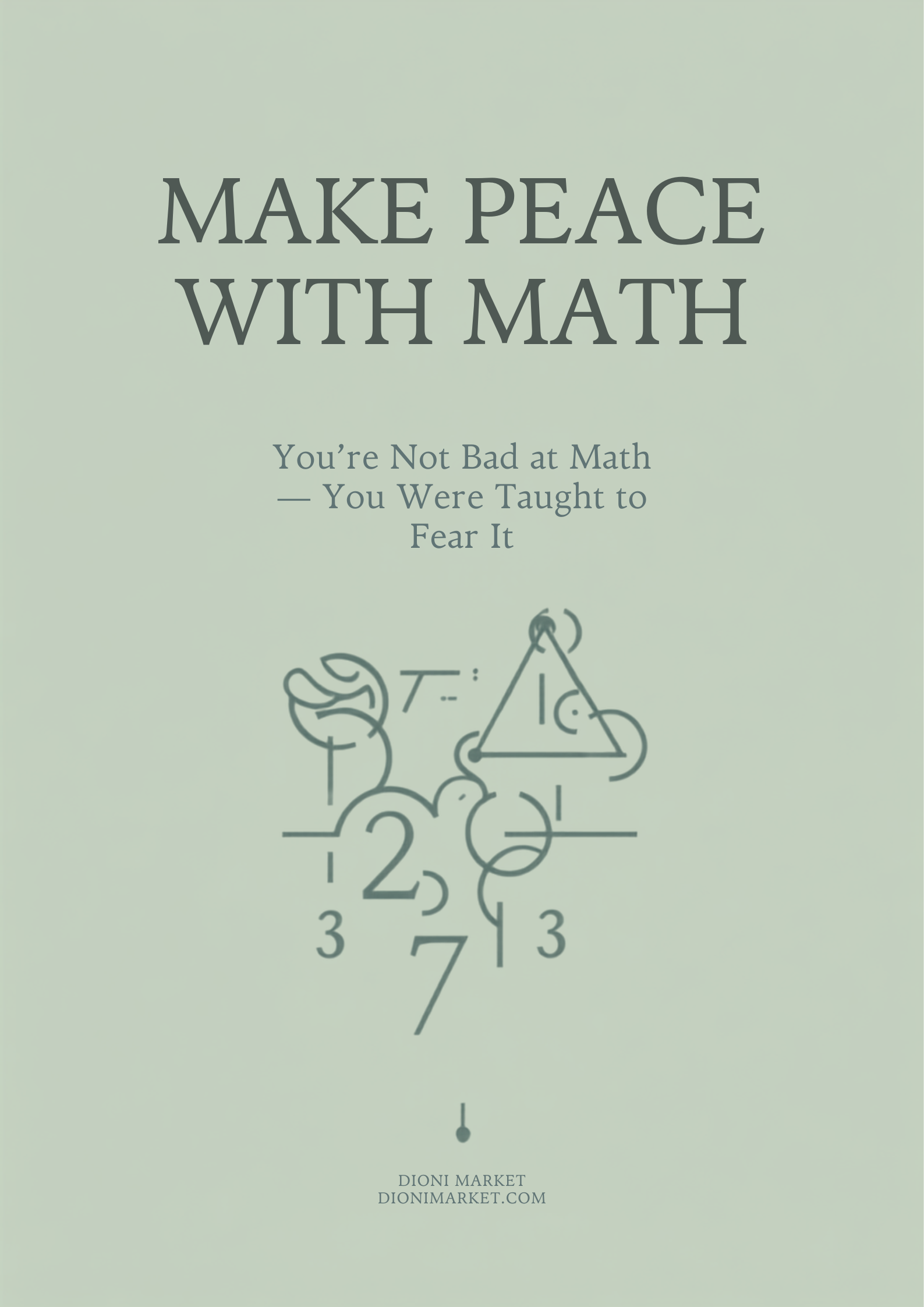 Make Peace with Math cover