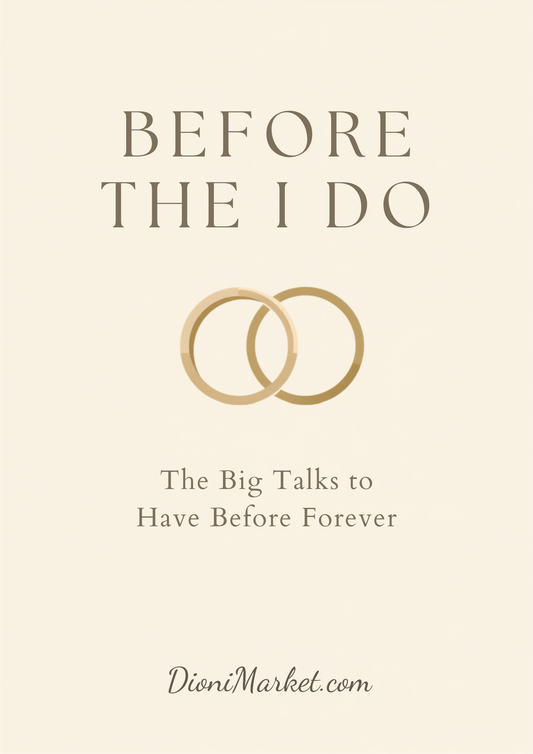 Before the "I Do"