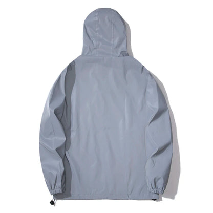 Men's Reflective Windbreaker Jacket
