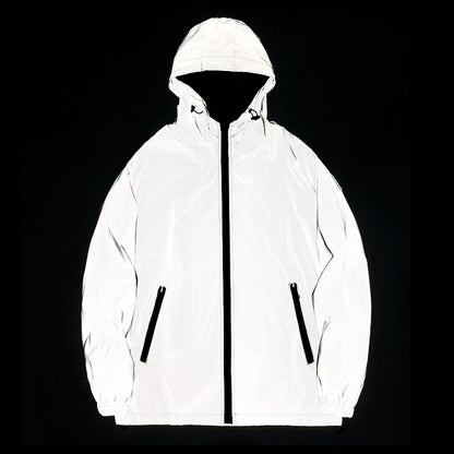 Men's Reflective Windbreaker Jacket