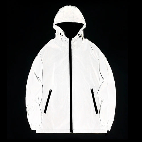 Men's Reflective Windbreaker Jacket