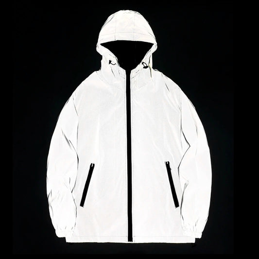 Men's Reflective Windbreaker Jacket