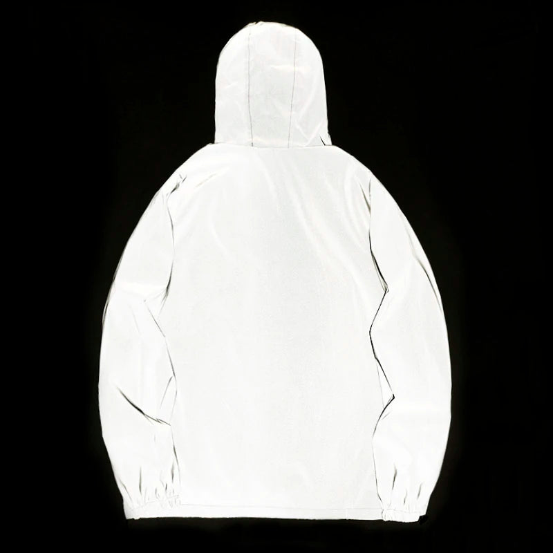 Men's Reflective Windbreaker Jacket