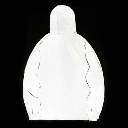 Men's Reflective Windbreaker Jacket
