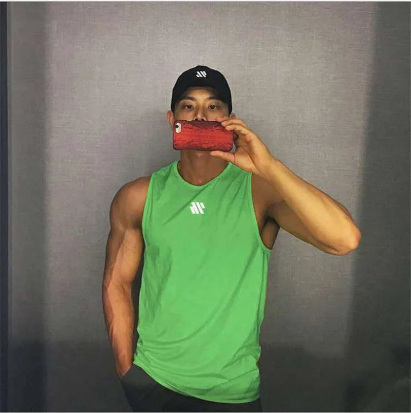 Men's Mesh Gym Tank Top