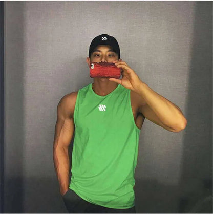 Men's Mesh Gym Tank Top