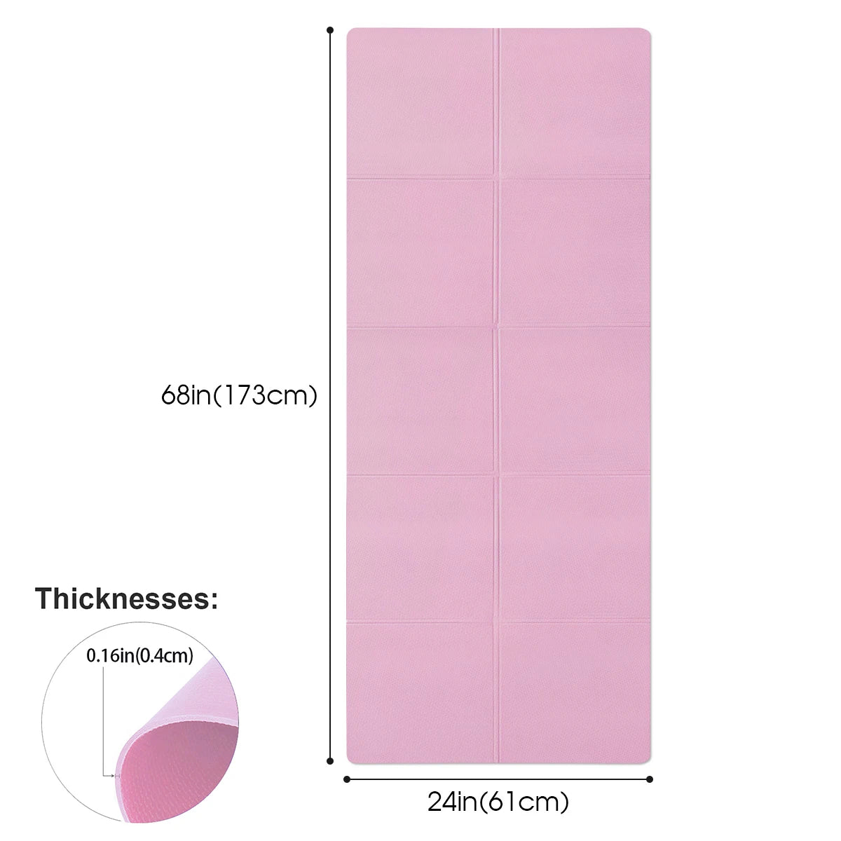 DIONI Non-Slip Yoga Mat