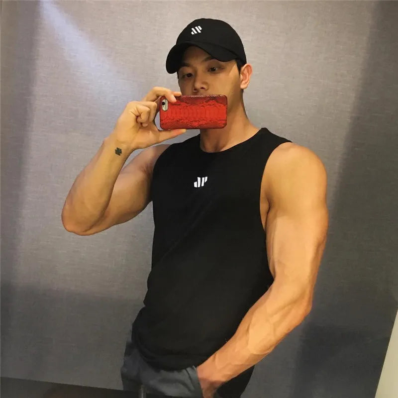 Men's Mesh Gym Tank Top