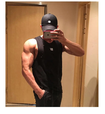 Men's Mesh Gym Tank Top