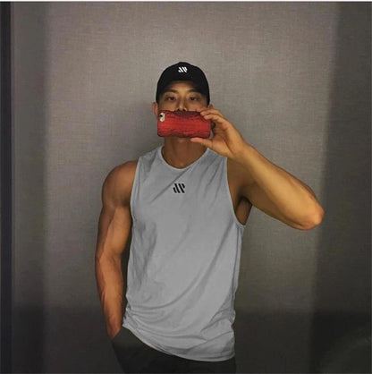 Men's Mesh Gym Tank Top