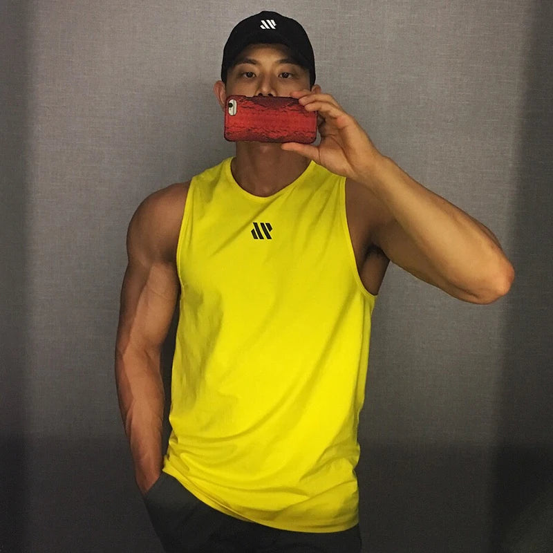Men's Mesh Gym Tank Top