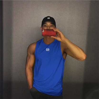 Men's Mesh Gym Tank Top