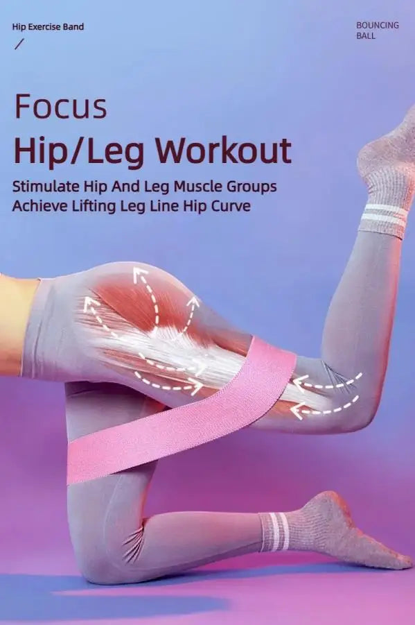 DIONI 3Pcs Fabric Resistance Bands