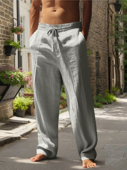 Men's Linen Beach Pants