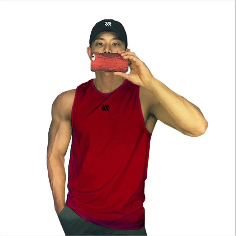 Men's Mesh Gym Tank Top