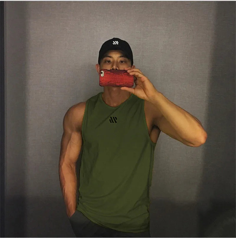 Men's Mesh Gym Tank Top