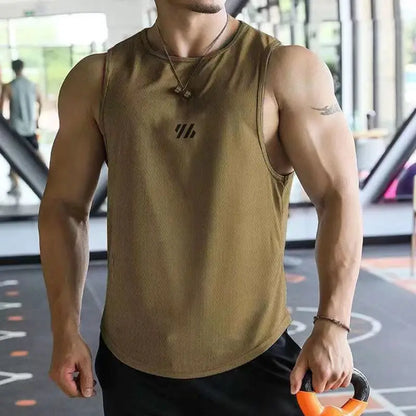 Men's Mesh Gym Tank Top