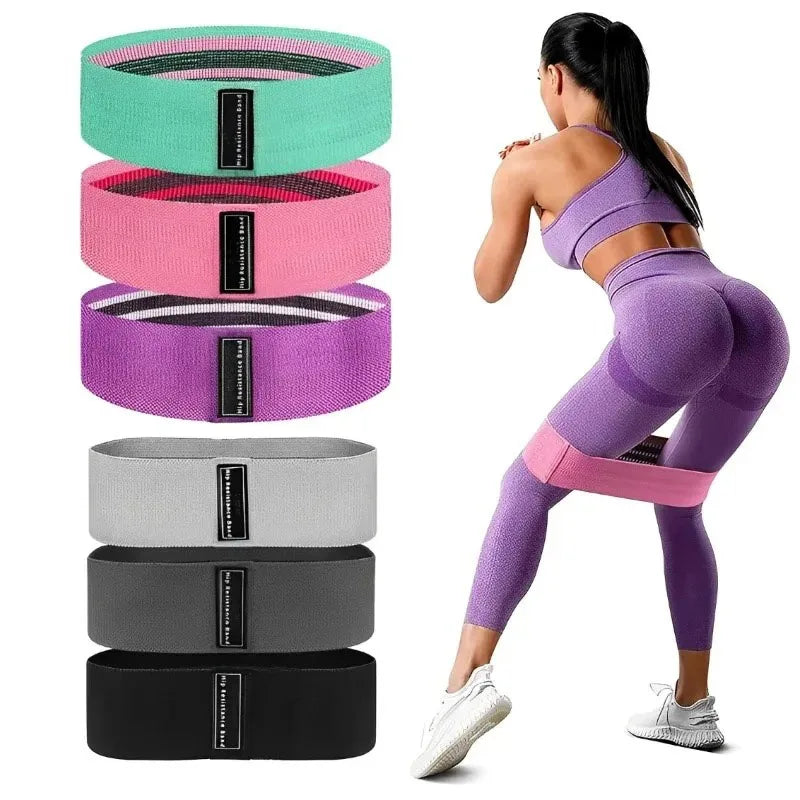 DIONI 3Pcs Fabric Resistance Bands