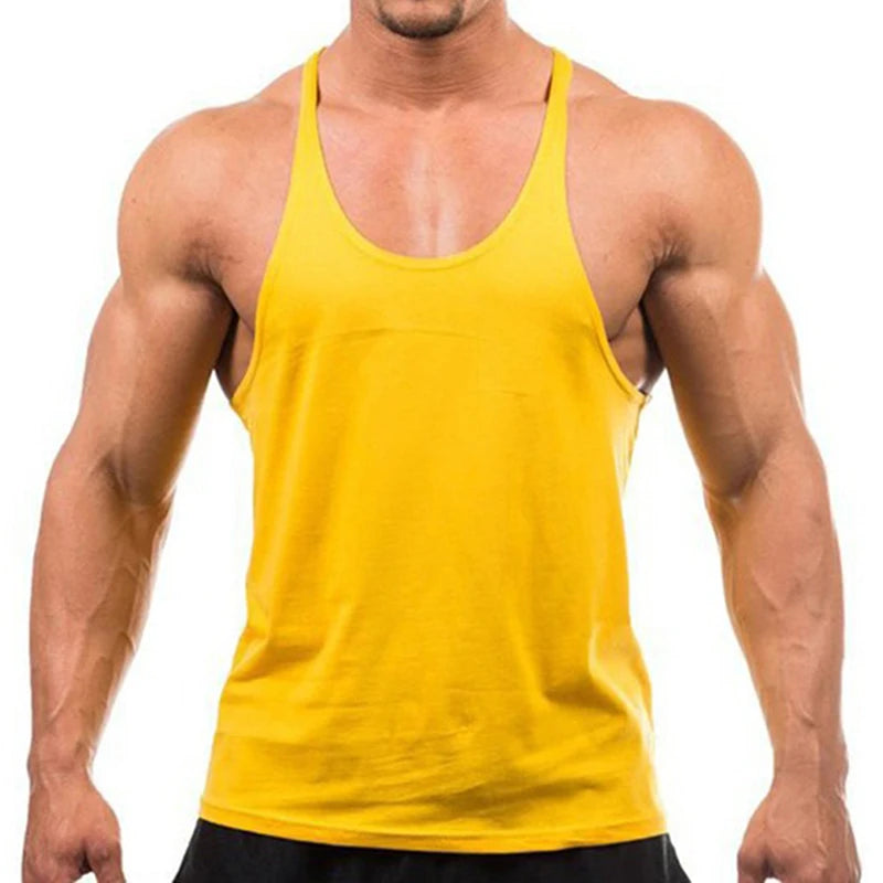 Men's Cotton Gym Tank Top