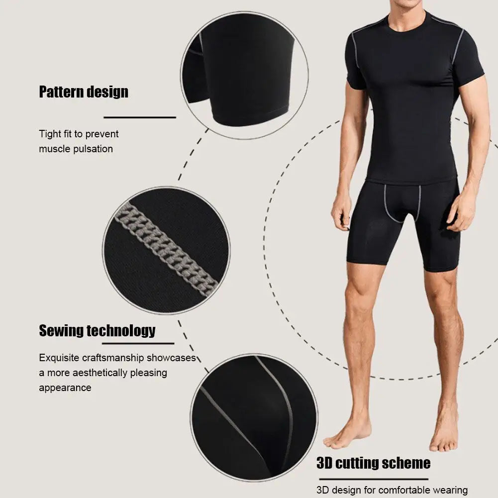 Men's Compression Shorts with Pockets