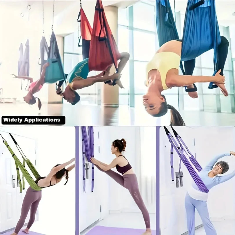 DIONI Universal Yoga Stretching Strap w/ Door Anchor