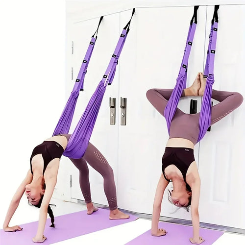 DIONI Universal Yoga Stretching Strap w/ Door Anchor